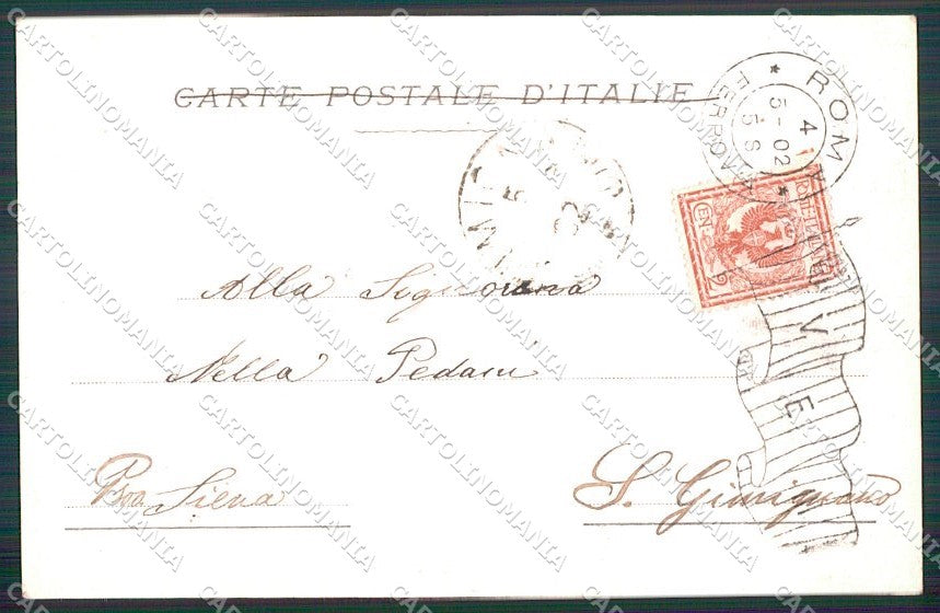 Reali Royalty Savoia Iolanda Alterocca 1497 cartolina XF6484 – retro