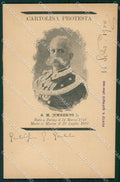 Reali Royalty Savoia Umberto I Porto San Giorgio cartolina XF6495 – fronte