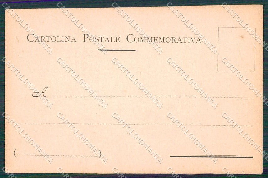 Reali Royalty Savoia Umberto I Porto San Giorgio cartolina XF6495 – retro