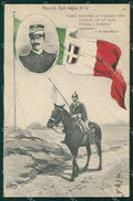 WW1 WWI Propaganda Lancieri Cavalleria Savoia Tricolore cartolina XF6518 – fronte