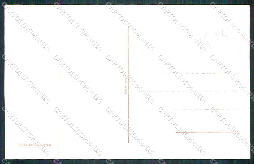 Reali Royalty Savoia Umberto II Principessa Maria cartolina XF6552 – retro