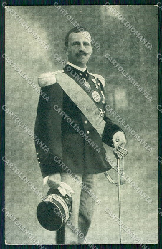 Reali Royalty Savoia Vittorio Emanuele III Roma FORO cartolina XF6565 – fronte