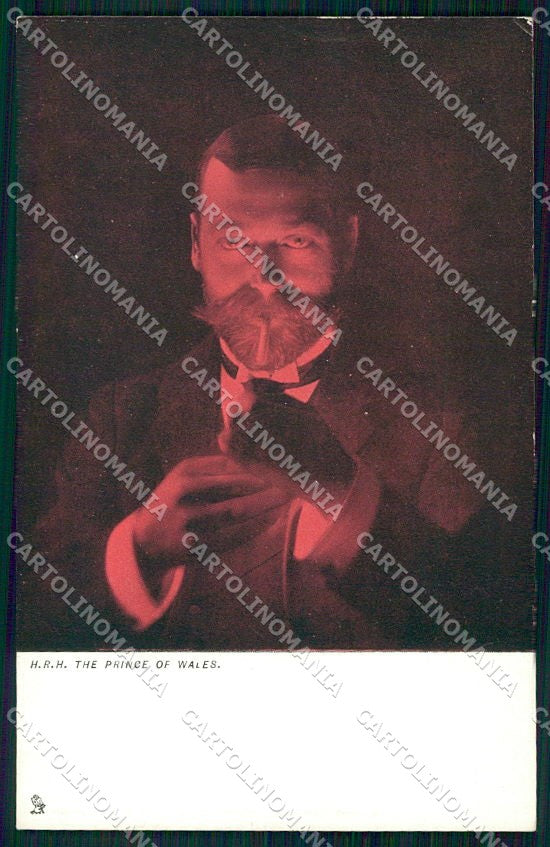Reali Royalty Prince of Wales Raphael Tuck cartolina XF6606 – fronte