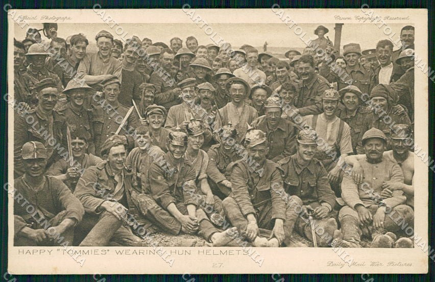WW1 WWI Militari Propaganda Daily Mail Serie 4 No. 27 cartolina XF6630 – fronte