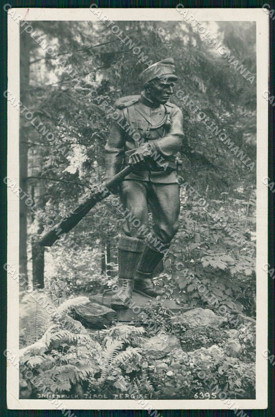 WW1 WWI Propaganda Innsbruck Tirol Bergisel PIEGA Foto cartolina XF6680 – fronte