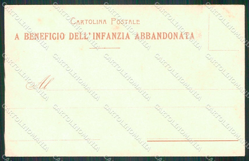 Royalty Savoia Vittorio Emanuele III Circolo Giovanile Bologna cartolina XF6729 – retro