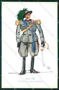 Militari X Reggimento Bersaglieri Uniforme Mona cartolina XF6755 – fronte
