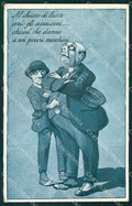 Propaganda Umoristica Politica 1916 cartolina XF6770 – fronte