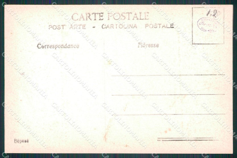 Militari Reggimentale Comando Artiglieria da Campagna Milano cartolina XF6891 – retro
