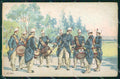 Militari Soldati 29º Reggimento Uniforme Tamburini STRAPPINO cartolina XF6893 – fronte