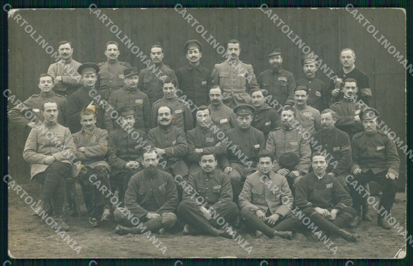 WWI Germany Mannheim Gefangenenlager Prigionieri di Guerra Foto cartolina XF6907 – fronte