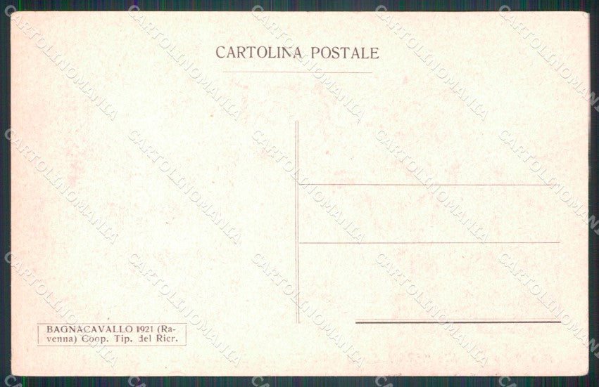 Venezia Meolo Losson Pro Asilo Infantile Francesco Baracca cartolina XF6988 – retro