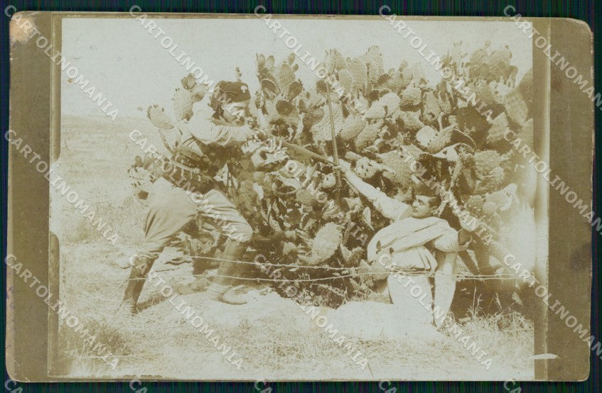 Militari Bersaglieri PIEGHINE Foto cartolina XF7060 – fronte