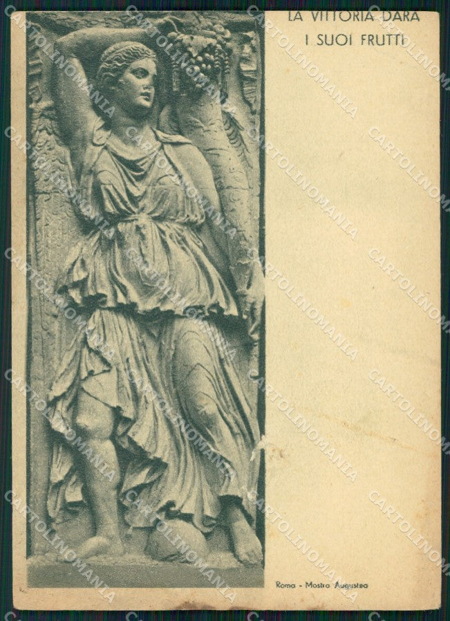 Militari Franchigia 6º Reggimento Autieri PIEGHE FORO FG cartolina XF7169 – fronte