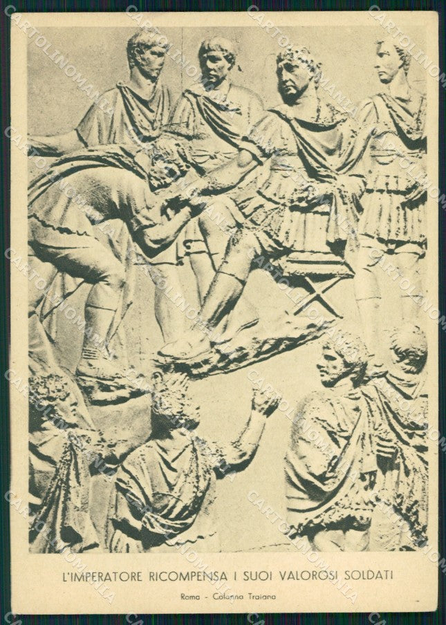 Militari Franchigia 65º Reggimento Fanteria Valtellina FG cartolina XF7176 – fronte