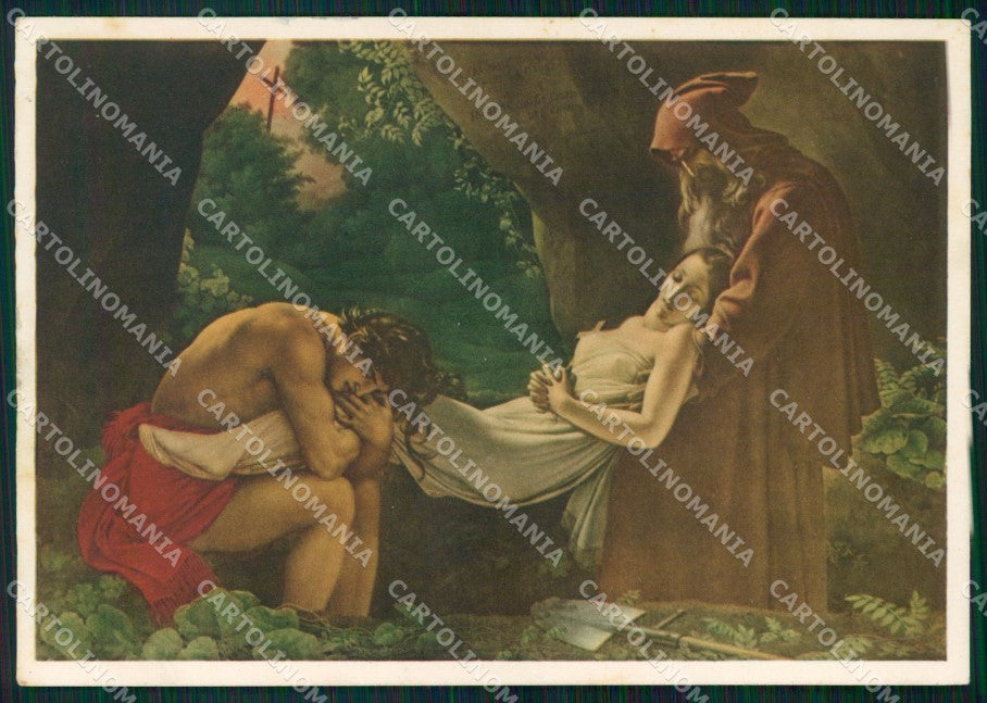 Parigi Louvre Atala alla Tomba Girodet de Roussy-Trioson FG cartolina XF7184 – fronte