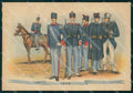 Militari Museo Storico Granatieri di Sardegna Uniformi Duval FG cartolina XF7223 – fronte