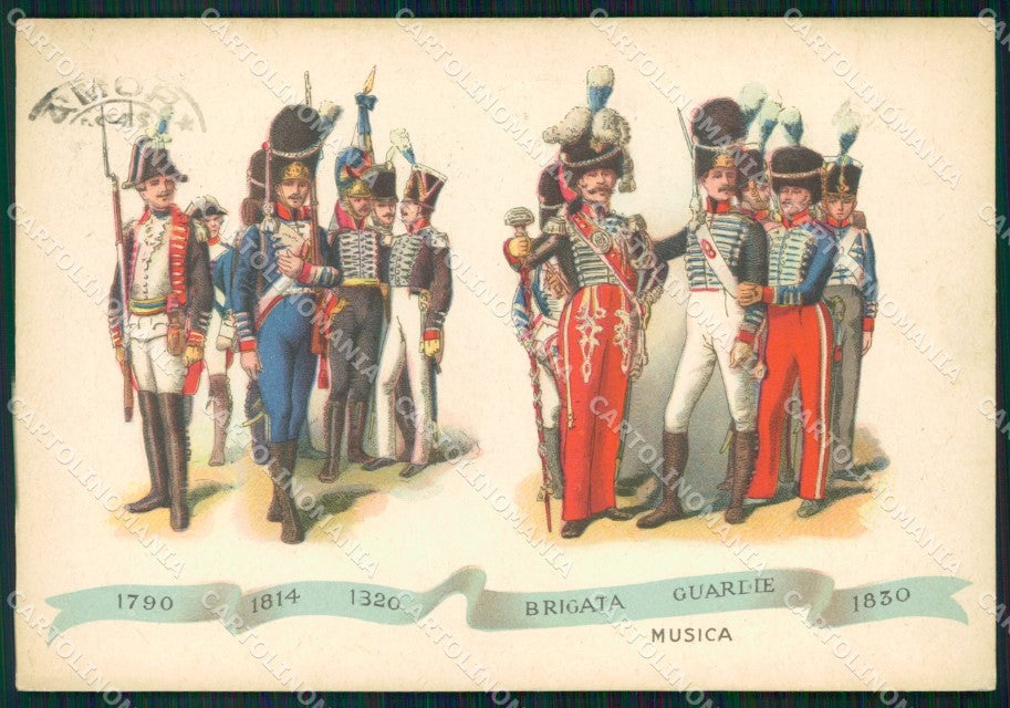 Militari Museo Storico della Brigata Granatieri Duval FG cartolina XF7238 – fronte
