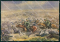 Militari 7º Reggimento Lancieri di Milano PIEGHE FG cartolina XF7275 – fronte