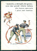 Propaganda PNF Antibritannica Battaglia del Grano ABRASA FG cartolina XF7327 – fronte