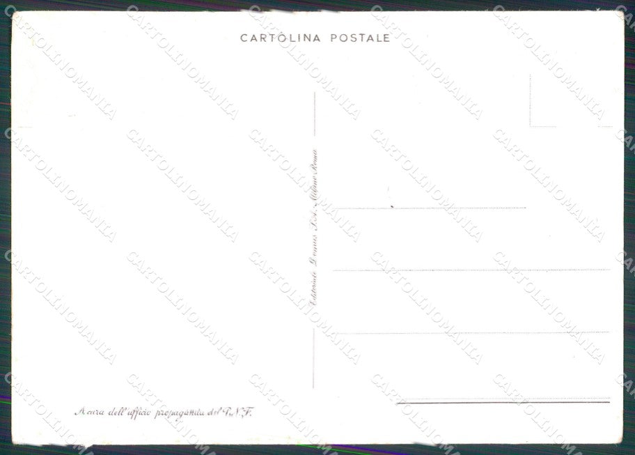 Propaganda PNF Antibritannica Battaglia del Grano ABRASA FG cartolina XF7327 – retro