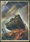 Militari Franchigia 13ª Legione Milizia Artiglieria PIEGHINE FG cartolina XF7341 – fronte