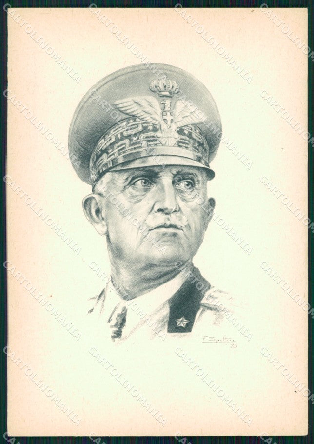 Reali Royalty Savoia Vittorio Emanuele III FG cartolina XF7354 – fronte