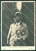 Militari Maresciallo D'Italia Badoglio Foto RETRO BIANCO FG cartolina XF7384 – fronte
