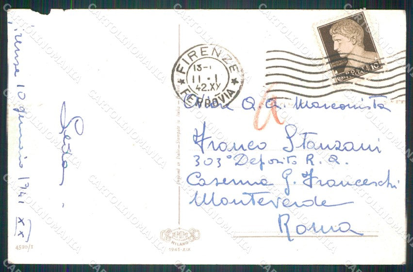 Aviazione Propaganda WWII Royal Air Force ABRASA STRAPPINO FG cartolina XF7398 – retro