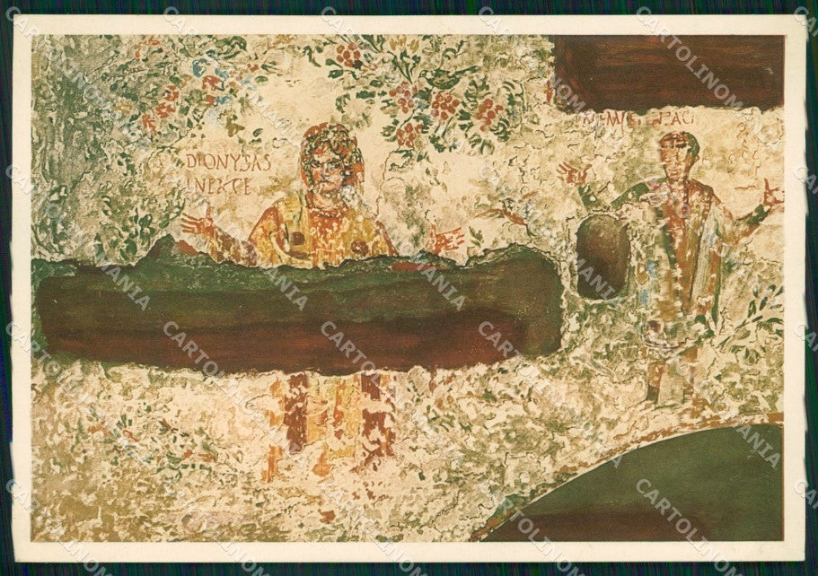 Roma Pontificio Istituto Archeologia Cristiana Catacomba FG cartolina XF7419 – fronte