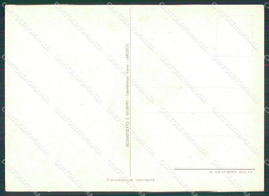 Militari Sacro Cuore Proteggi I Nostri Soldati Emka FG cartolina XF7473 – retro