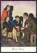 Militari Propaganda WWII Pasqua Racconti di Guerra Nanni FG cartolina XF7481 – fronte