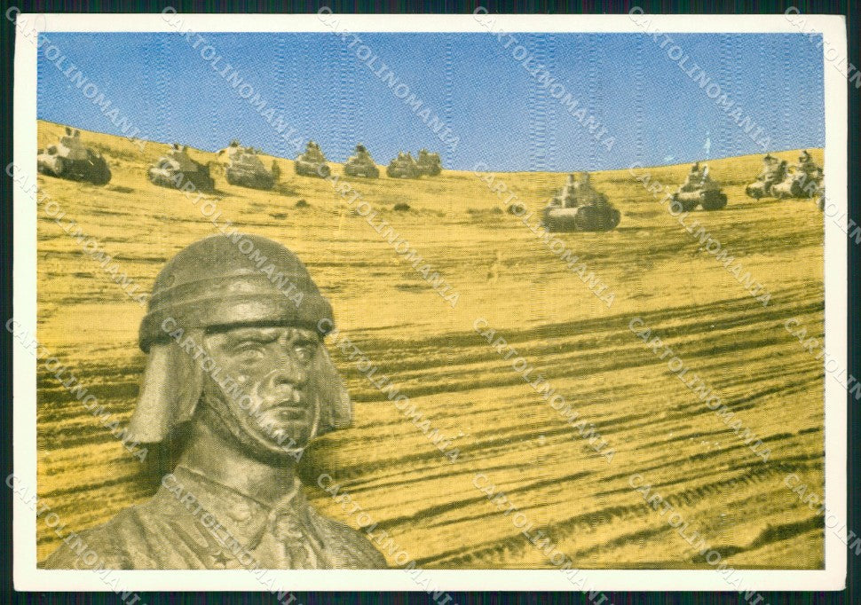 Militari Associazione Carristi Bergamo El Alamein FG cartolina XF7483 – fronte