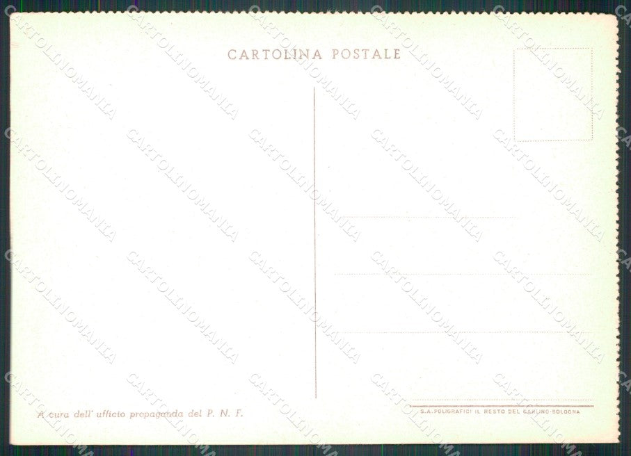 Militari Propaganda PNF Marina Marinai FG cartolina XF7501 – retro