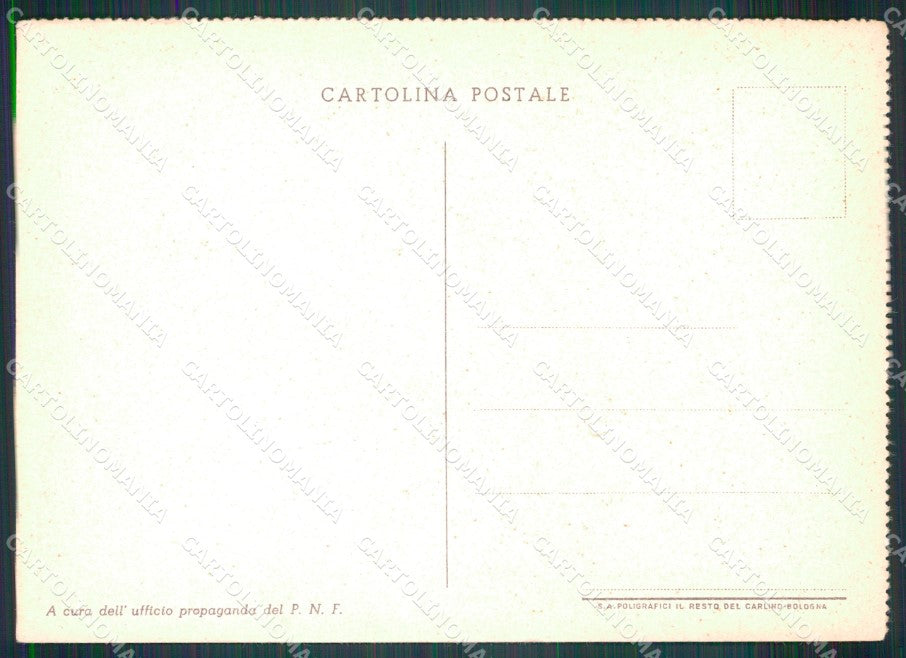 Militari Propaganda PNF Marina Marinai Azione Contraerea FG cartolina XF7502 – retro