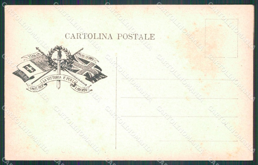 WW1 WWI Propaganda Kaiser Wilhelm cartolina postcard XF7668 – retro
