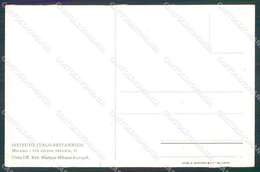 WW1 WWI Propaganda Kaiser Wilhelm cartolina postcard XF7697 – retro