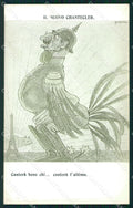 WW1 WWI Propaganda Kaiser Wilhelm Nasica cartolina postcard XF7721 – fronte