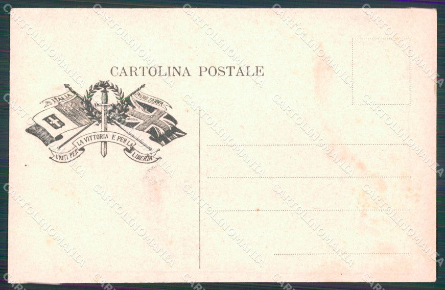 WW1 WWI Propaganda Kaiser Wilhelm Parrot cartolina postcard XF7729 – retro