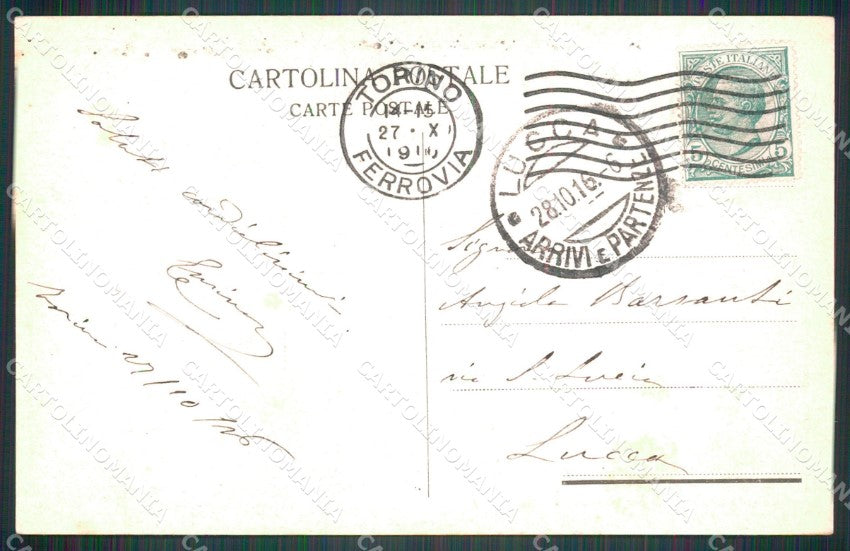 WW1 WWI Propaganda Torino Lega Azione Antitedesca cartolina postcard XF7731 – retro