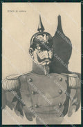 WW1 WWI Propaganda Kaiser Wilhelm Fiasco cartolina postcard XF7741 – fronte