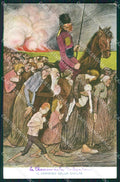 WW1 WWI Propaganda Cosaque Russia cartolina postcard XF7846 – fronte