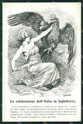 WW1 WWI Propaganda Red Cross Anti Austria cartolina postcard XF7940 – fronte