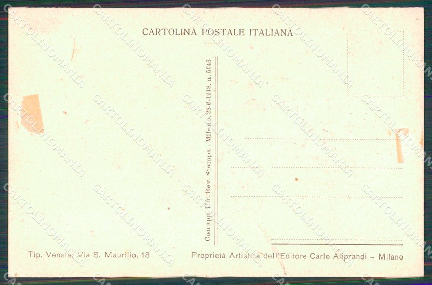 WW1 WWI Propaganda Anti Austria Giusti cartolina postcard XF7941 – retro