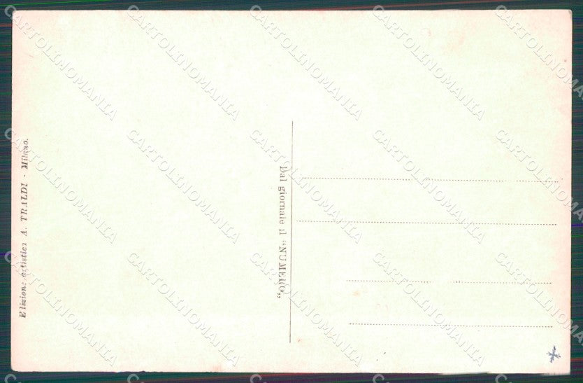 WW1 WWI Propaganda Anti Austria ABRADED RPPC cartolina postcard XF7943 – retro