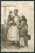 WW1 WWI Propaganda I Territoriali Dody cartolina postcard XF7977 – fronte