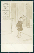 WW1 WWI Propaganda Milano Teatro Manzoni Savoia RPPC cartolina postcard XF8033 – fronte