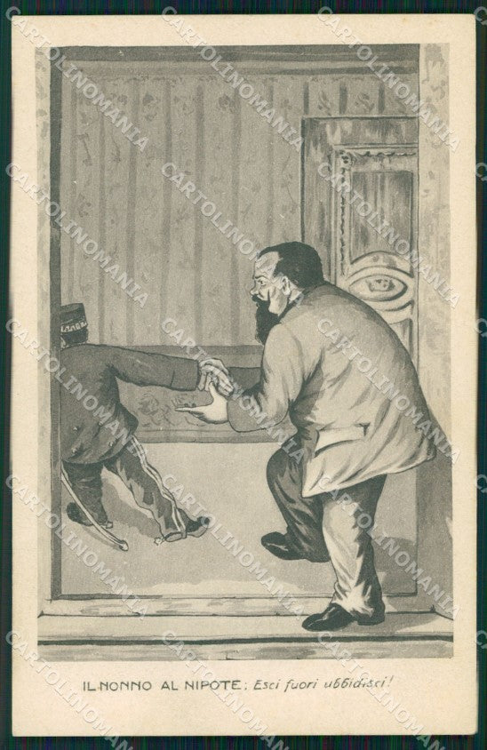 WW1 WWI Propaganda Politica Savoia cartolina postcard XF8036 – fronte
