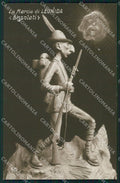 WW1 WWI Propaganda Alpini Leonida Bissolati Rizzi RPPC cartolina postcard XF8057 – fronte