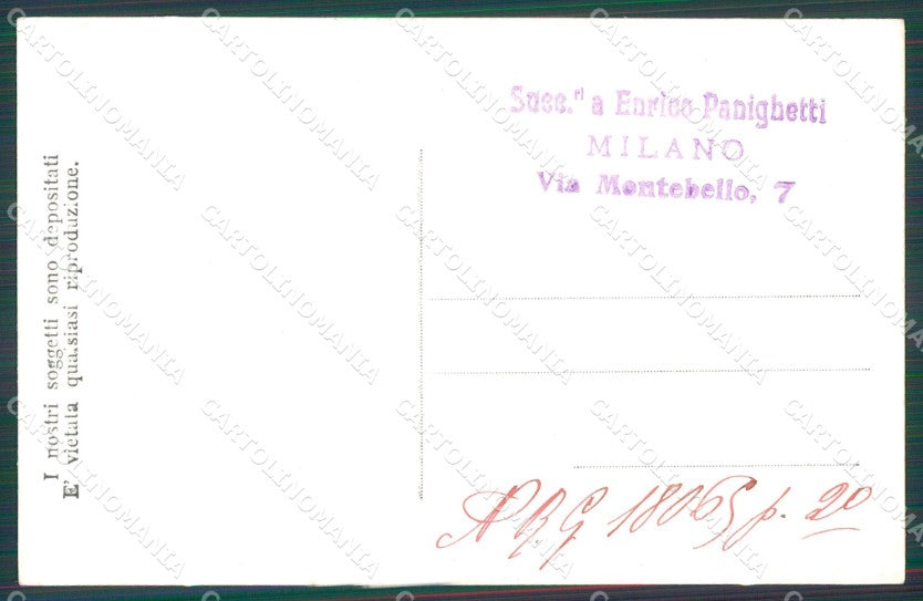 WW1 WWI Propaganda France Giolitti Politica Rizzi RPPC cartolina postcard XF8060 – retro